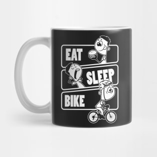 Eat Sleep Bike - Bicycle Cycle Bike Gift design Mug